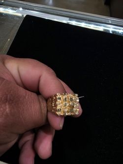 Mens Ring 14KT 11.1G