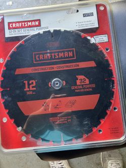 Brand New Craftsman 12IN - 32T Saw Blade General Purpose