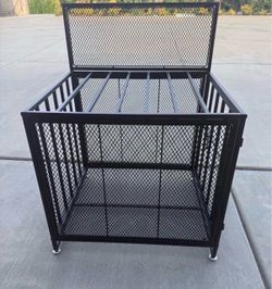 Dog Crate ($30) . With bed( $40)