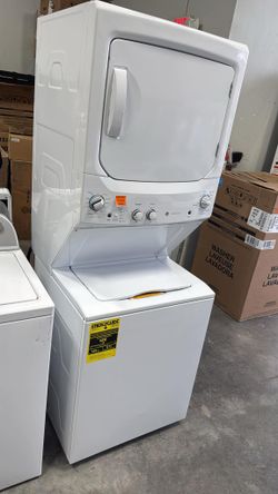 Stacked Washer And Dryer Open Box  27”