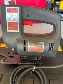 Skil jigsaw 4235 double insulated variable speed 45° tilting foot 1/3 hp