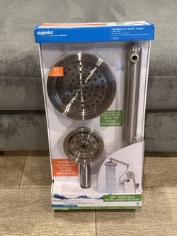 Oxygenics RainBar Shower System – Rainfall + Handheld (Brand New)