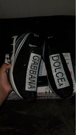 Rhinestone D&G sorrentos size 9-10 mens