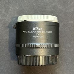Nikon TC-20E II (2.0x) Teleconverter AF-S for Nikon