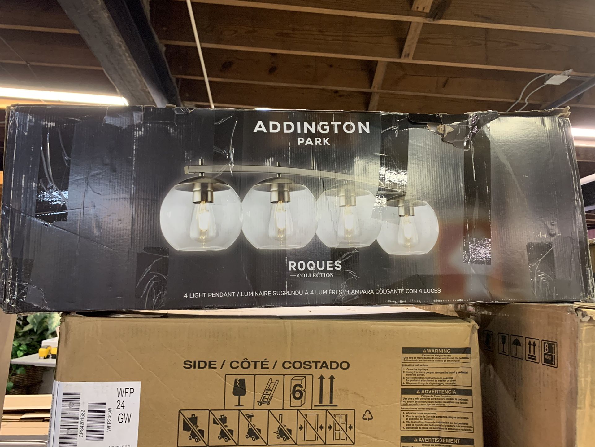 CEILING 4LIGHT PENDANT