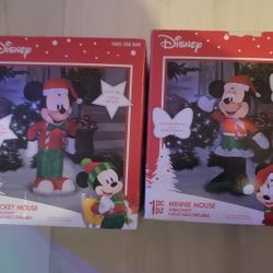 Mickey And Minnie 3.5 Ft I Flatables 
