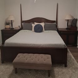 King Wood Poster Bed