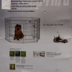 Metal Pet Pin Or Crate
