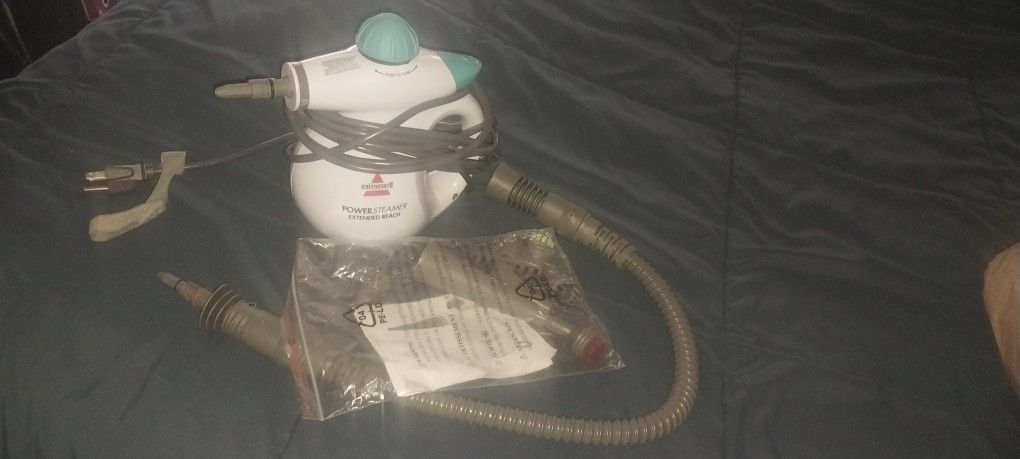 Used Twice Factory Bissell Powersteamer Extended Reach Handheld Set