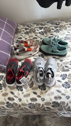 Boys shoes new and used Nike