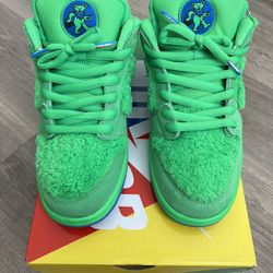 Nike SB Grateful Dead Green Sz 10.5