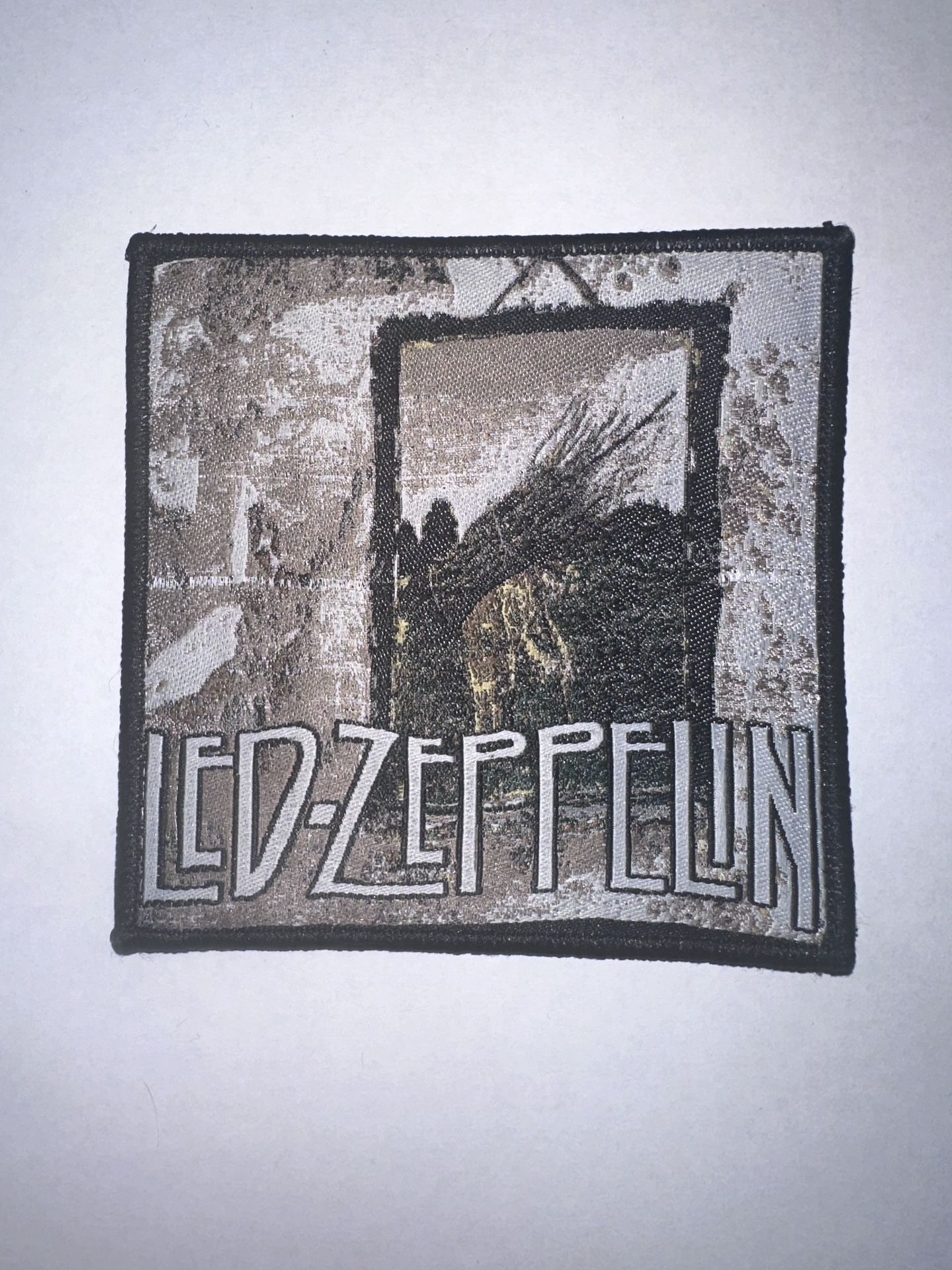 LED ZEPPELIN, SEW ON WOVEN PATCH