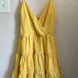 Yellow  Dress NWT Size Small