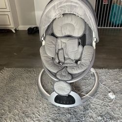 BabyBond Baby Swings for Infants, Bluetooth Infant Swing with Music Speaker
