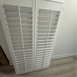 Plantation shutters 40x70