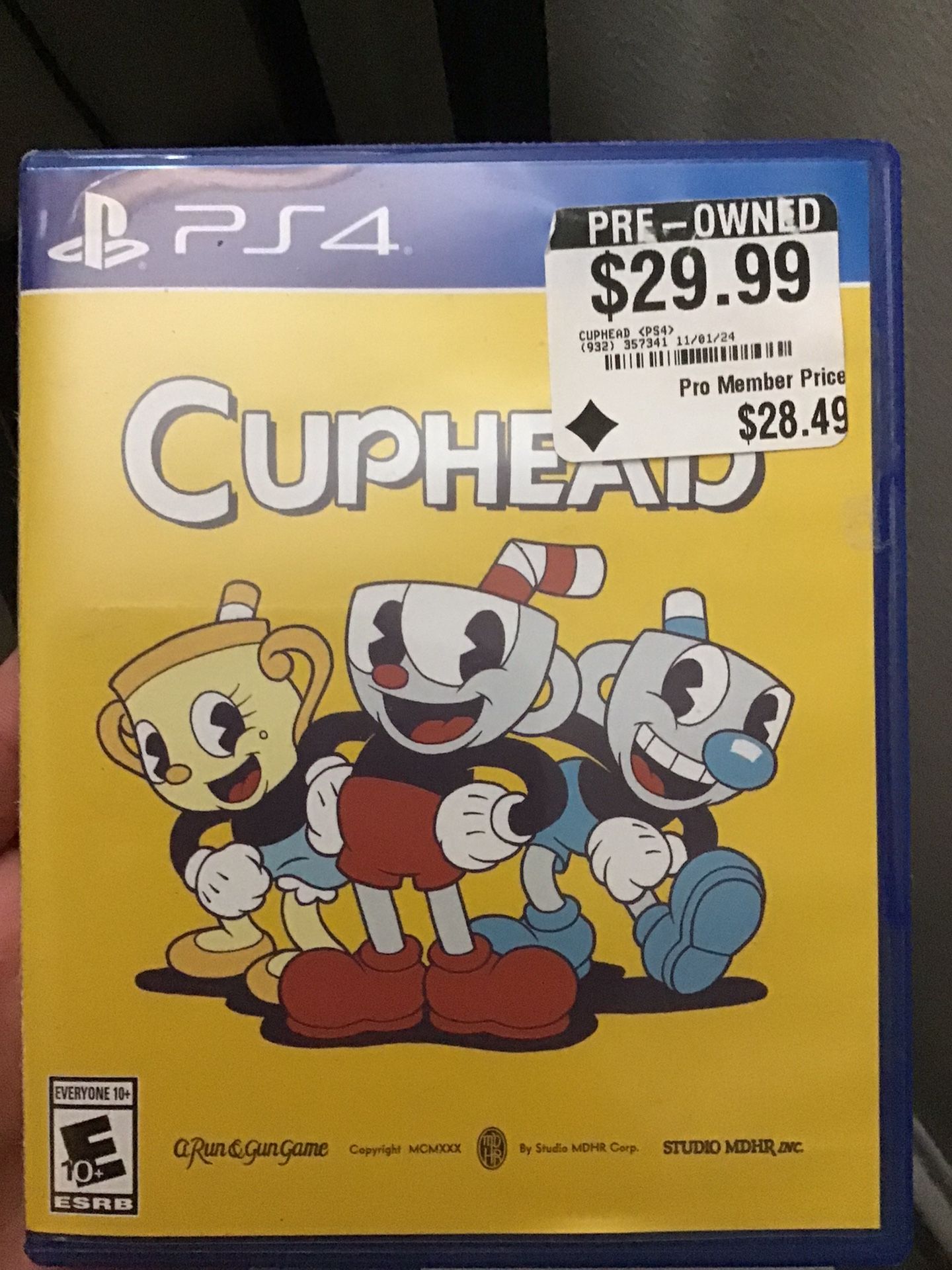 Cuphead Ps4 With Funny Cards