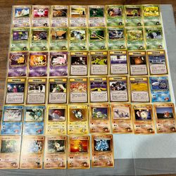 45 Assorted Japanese WOTC Pokemon Cards 