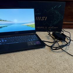 Msi gaming laptop 4050 nvdia i7