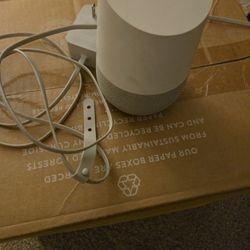 Google Home Smart Speaker Google Assistant - White