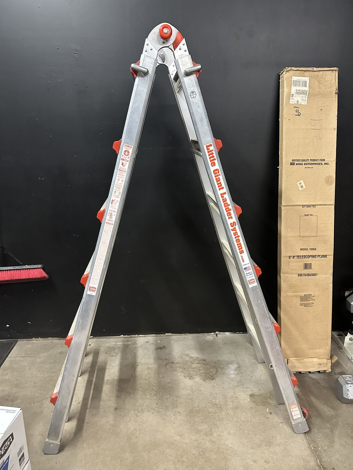 Little Giant Ladder System W/Telescoping Plank