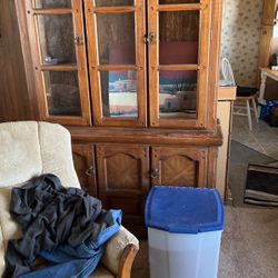 Oak Cabinet