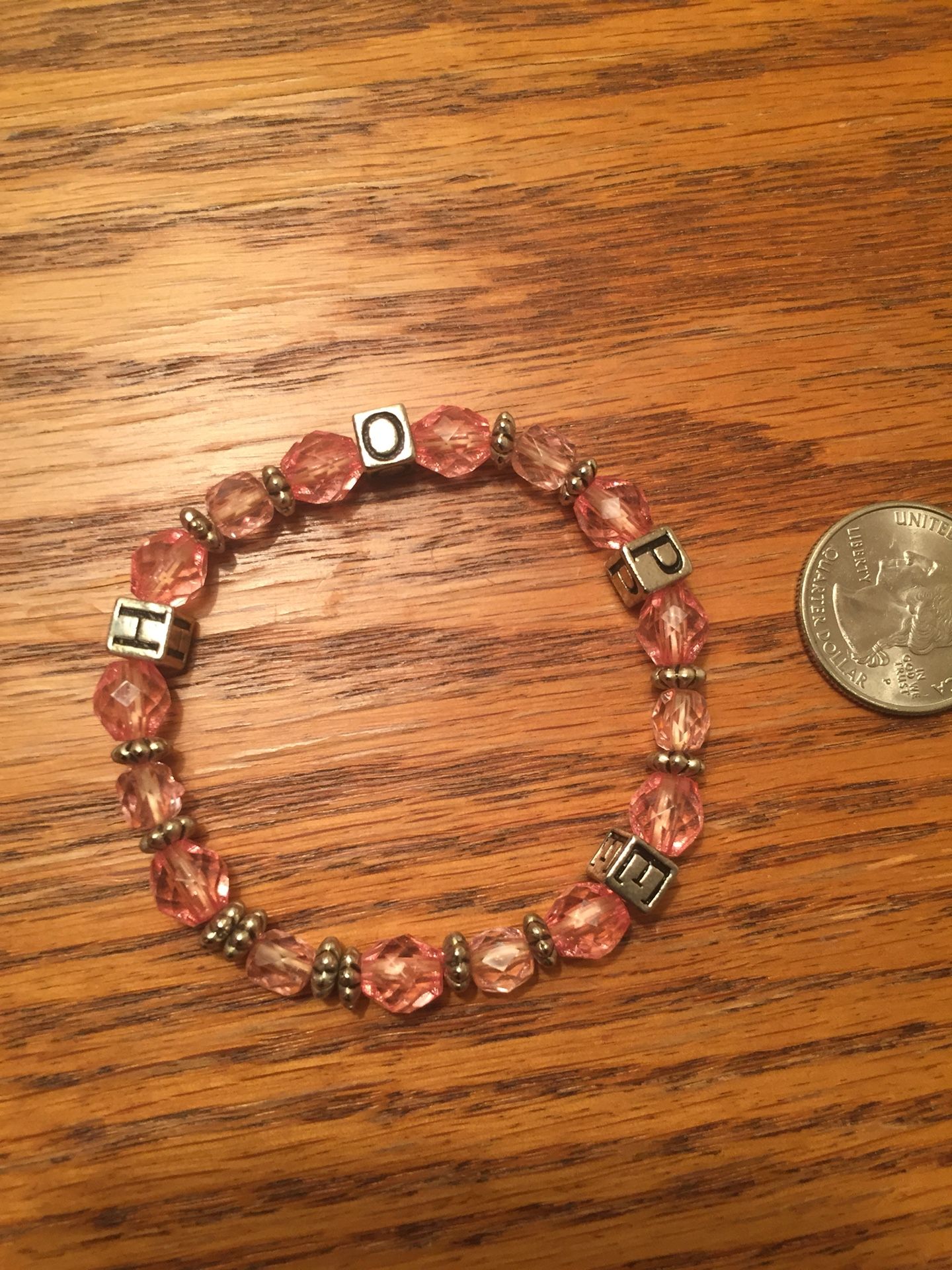 HOPE Beaded Stretch Bracelet