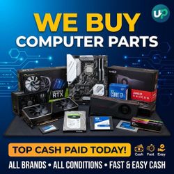 PC, GPU, CPU, RAM, SSD, HDD, parts, cash, buy, trade, tech, gear, components