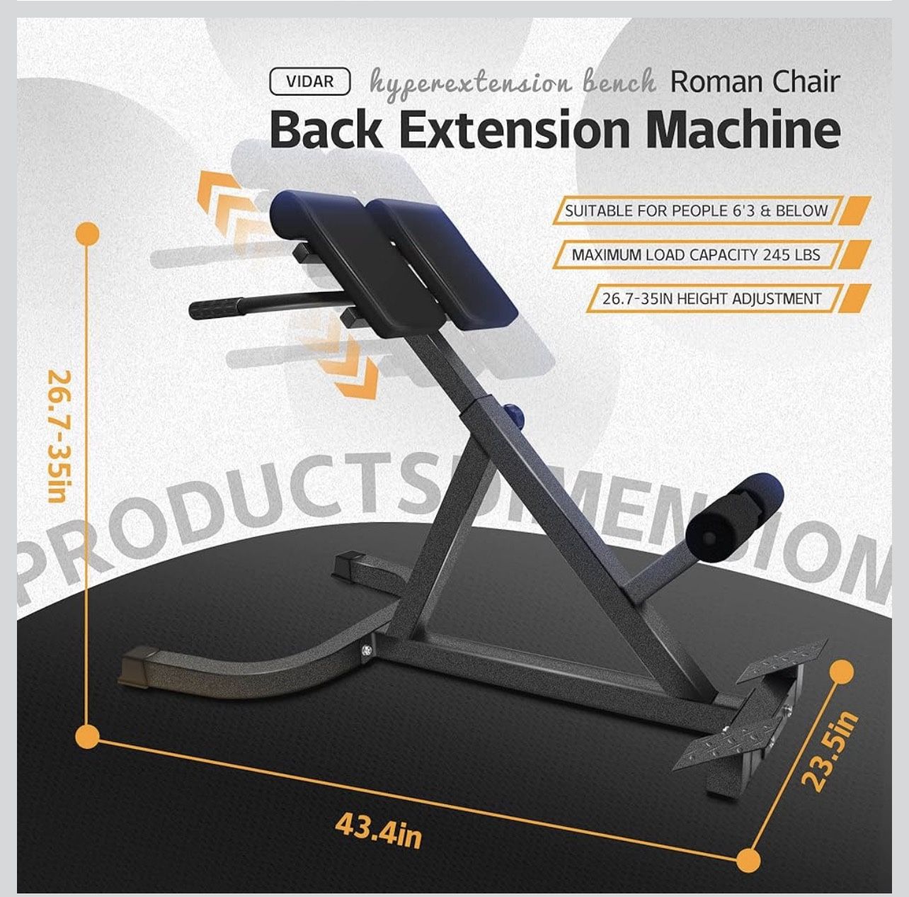 Back Extension (Home Gym) Perfect shape 