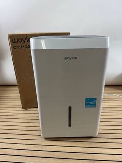 Waykar Dehumidifier for Home 6000 Sq.Ft 120 Pint/Day Energy Star