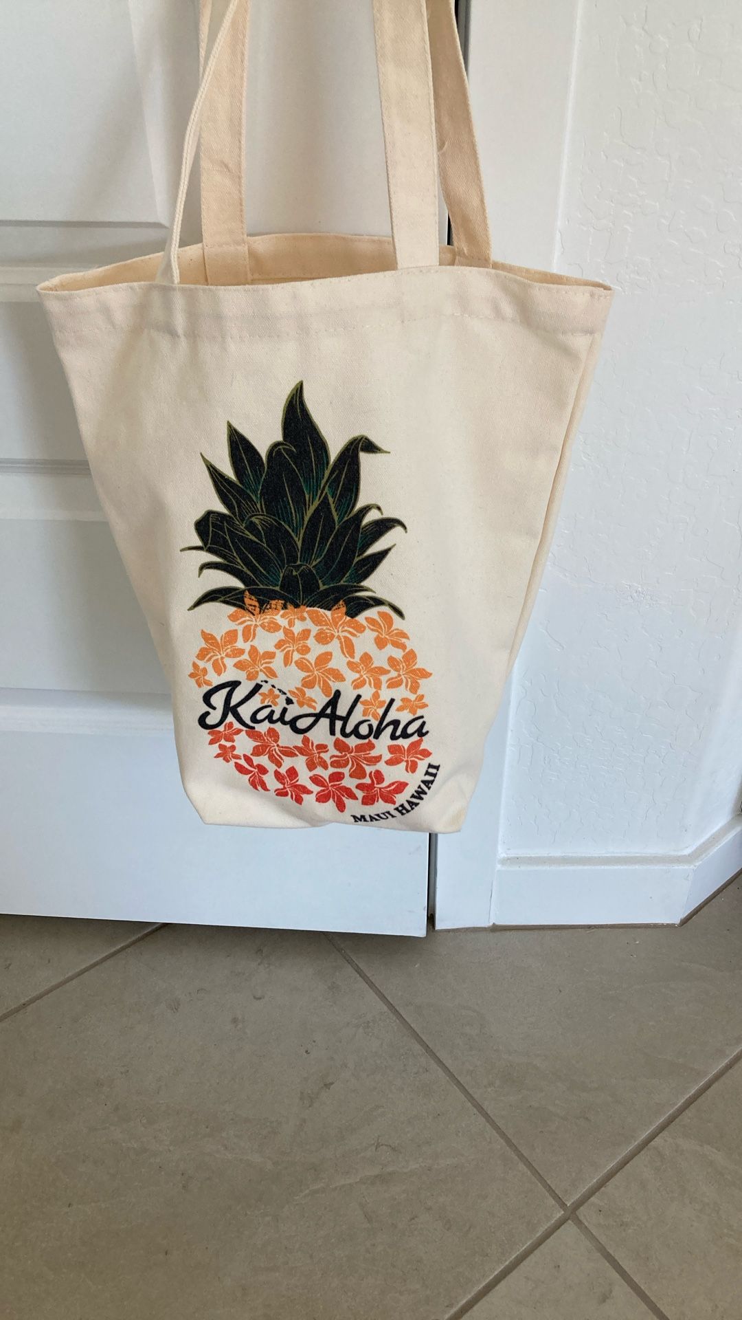 Cute Canvas Pineapple Bag