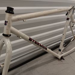26er/26" frameset (frame+fork), 20"=51cm, steel is real!