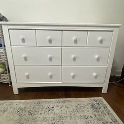 6 Drawer Dresser White- Graco benton