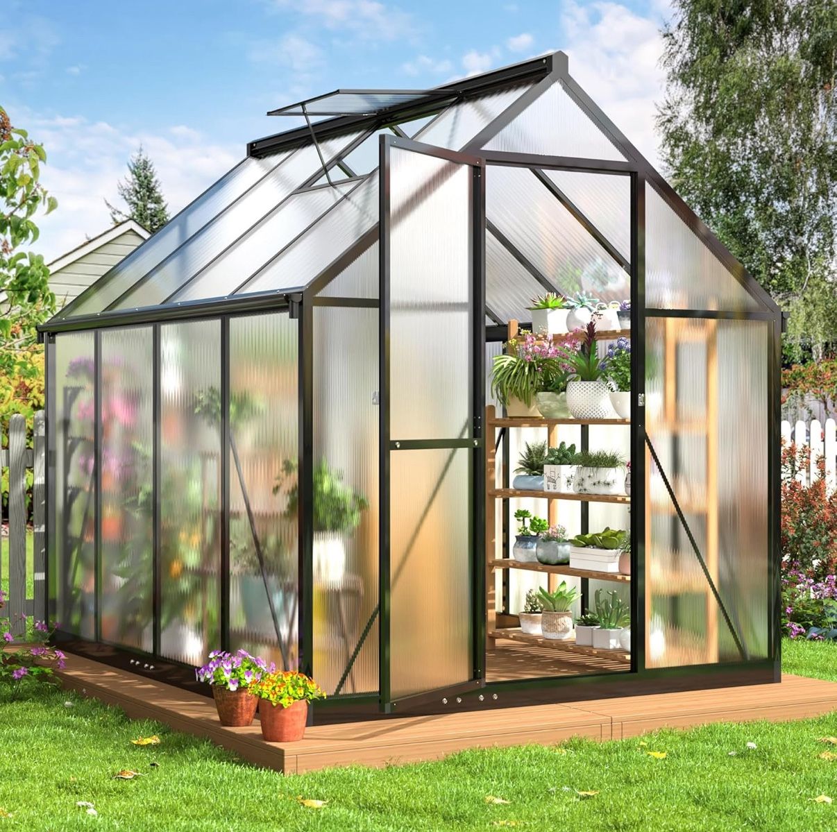 Brand New 6x7.5 FT Greenhouse for Outdoors