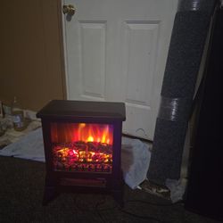 Digital Fireplace With Built In Heater