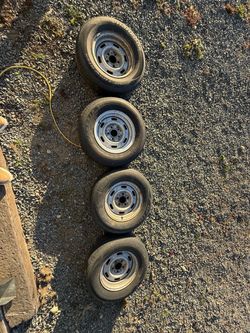 Set of 14” wheels 5x114.3