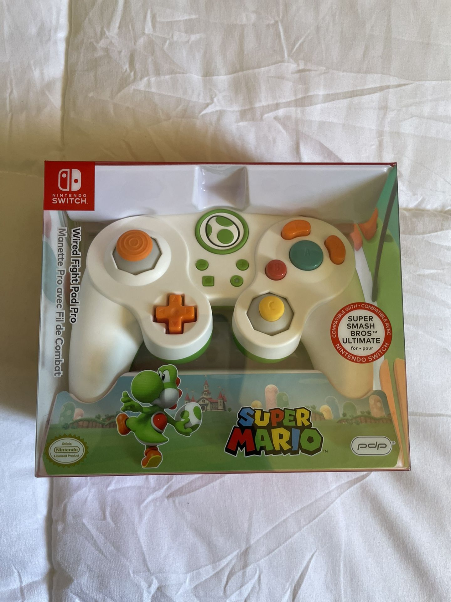 Nintendo Switch Wired Fight Pad Pro Controller (Yoshi)