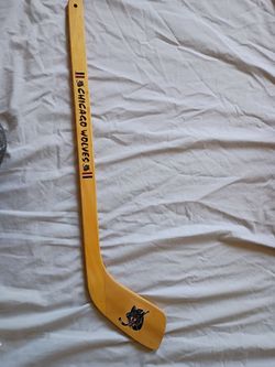 24" Chicago wolves hockey stick
