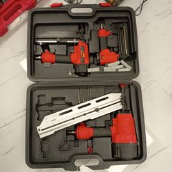 Pneumatic Nailer set of 3