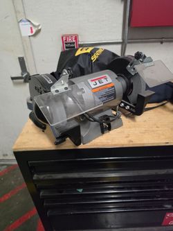 Nearly New Jet 3/4hp Bench Grinder