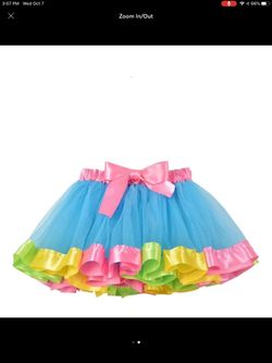 Tutu blue for outfit 3t