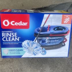 RinseClean Deep Clean Microfiber Spin Mop, Clean with Clean Water (The Home Depot Exclusive)