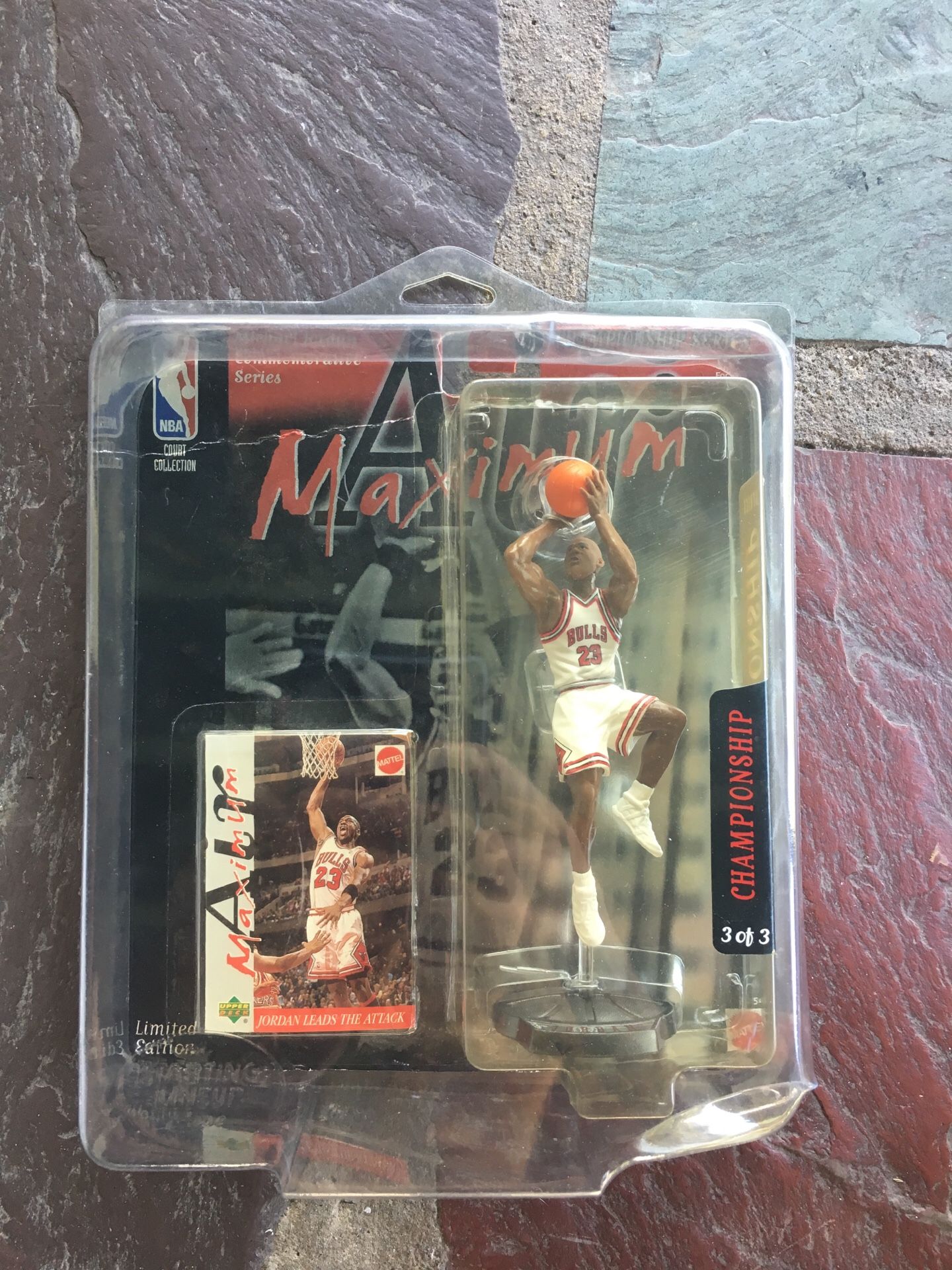 Michael Jordan 1999 action figure and card