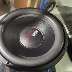 15 INCH SSA ZCON SUBWOOFER WITH BOX --- $425