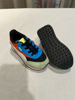 Brand New Kids 8C Puma colorful shoes