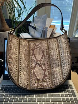 Michael Kors Handbag In Python