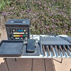 MTI Auto Orchestra AO-1 Synthesizer / Drum Machine With Pedalboard And Foot Controller 