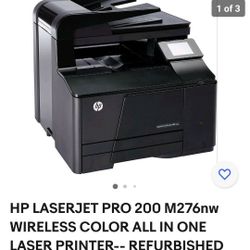 HP LASERJET PRO 200 COLOR MFP M276NW