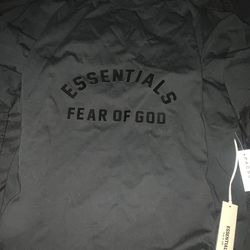 Fear Of God Black Short Sleeve Tee-Shirt