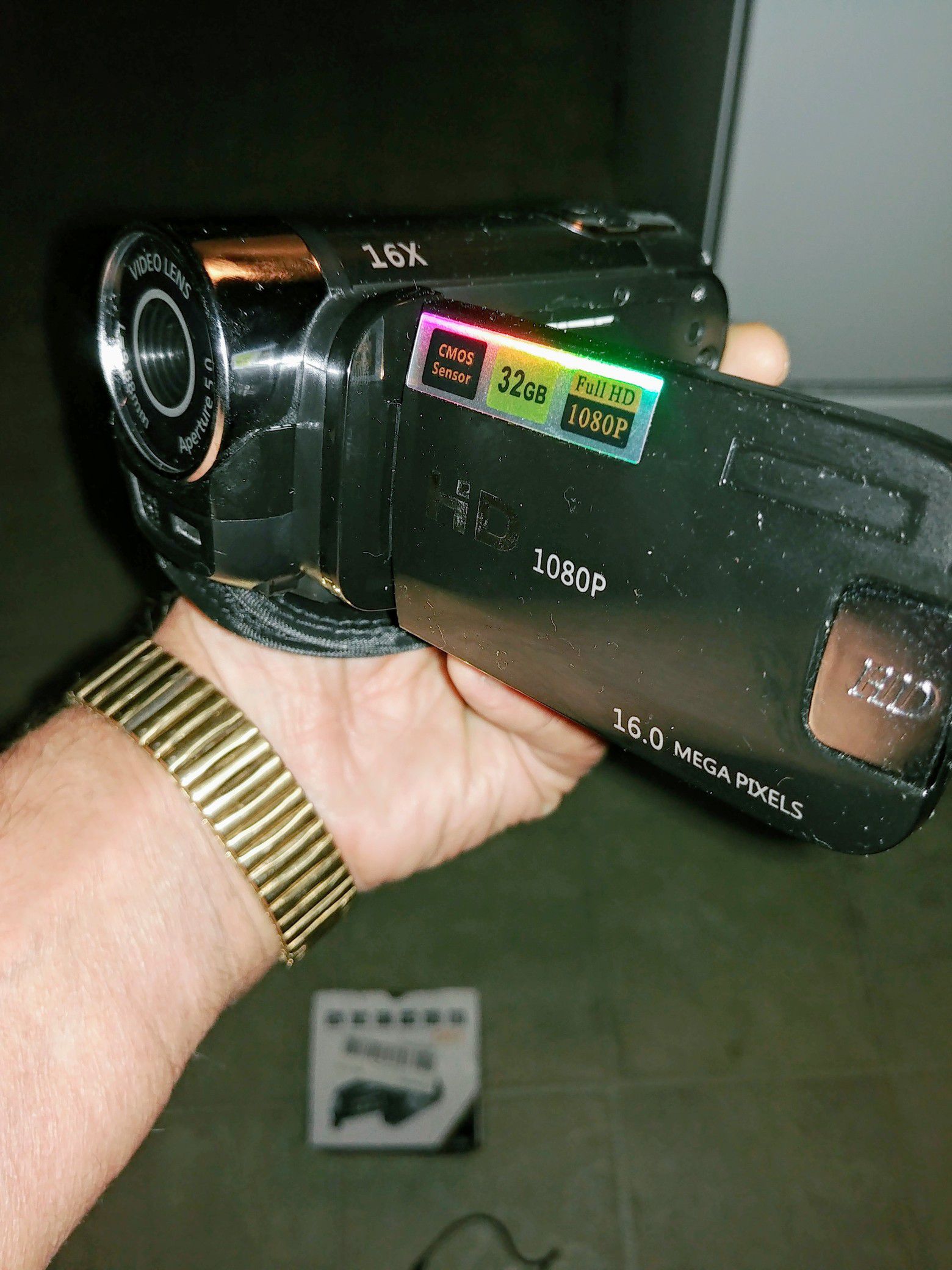 NEW- HD video recorder/camera