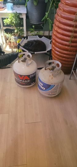Two Empty Propane tanks
